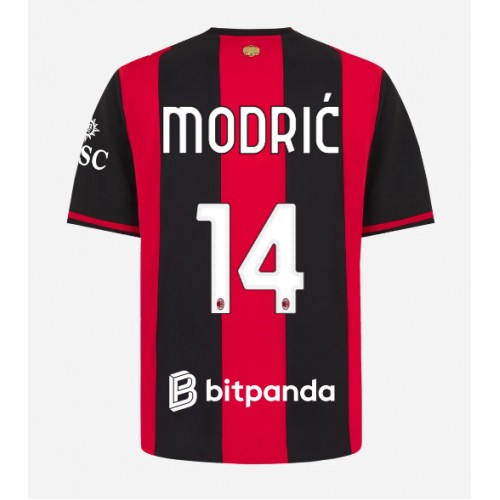 AC Milan Luka Modric #14 Kotipaita 2026-27 Lyhythihainen